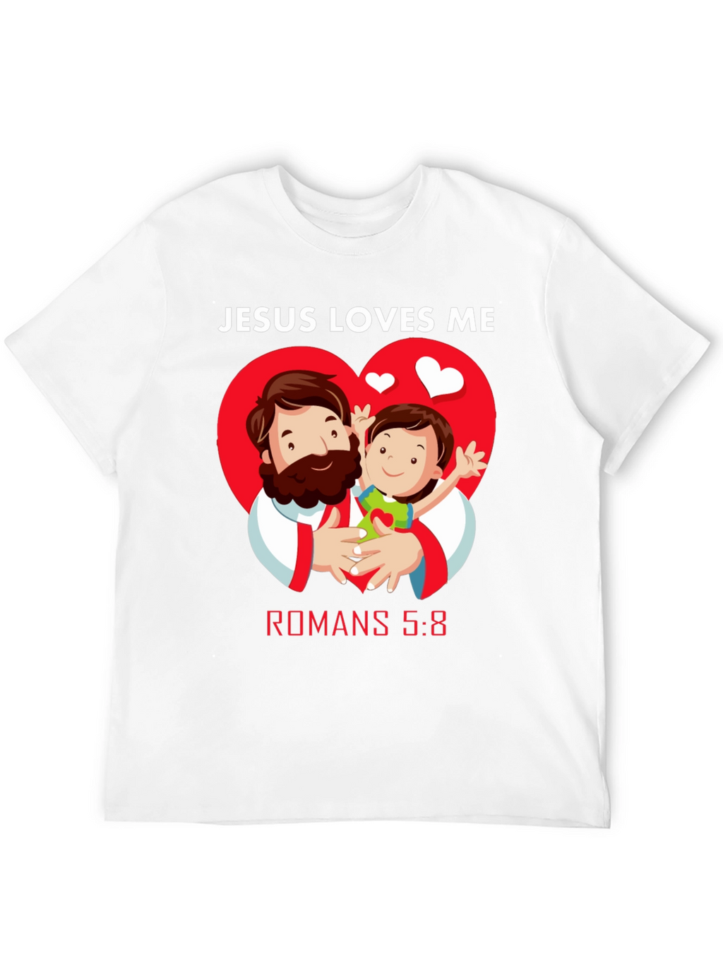 Jesus Loves Me T-Shirt Religious Apparel