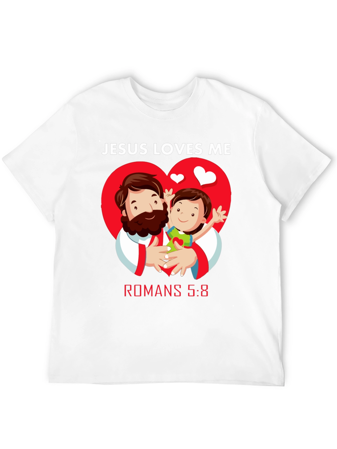 Jesus Loves Me T-Shirt Religious Apparel