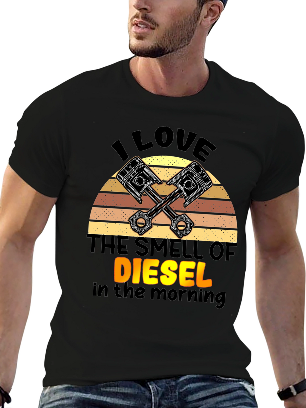 I Love The Smell of Diesel T-Shirt
