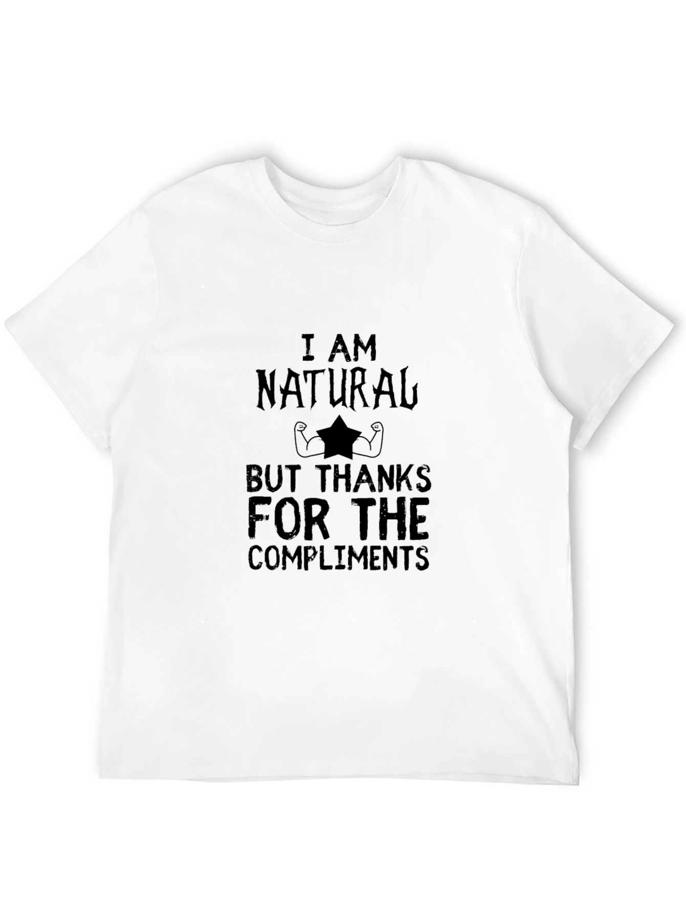 Funny I am Natural Graphic Tee