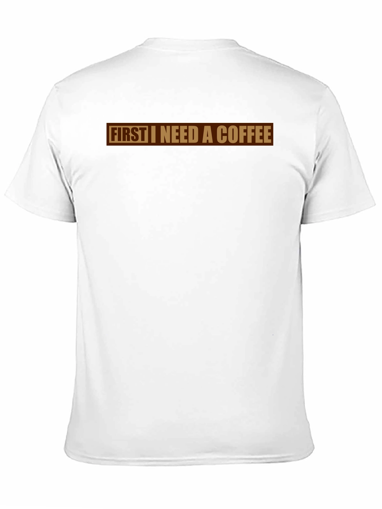 First I Need A Coffee Graphic Tee