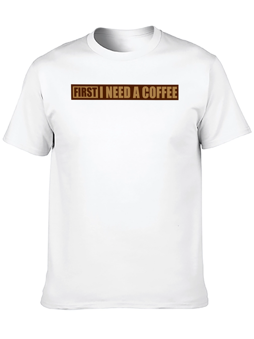 First I Need A Coffee Graphic Tee