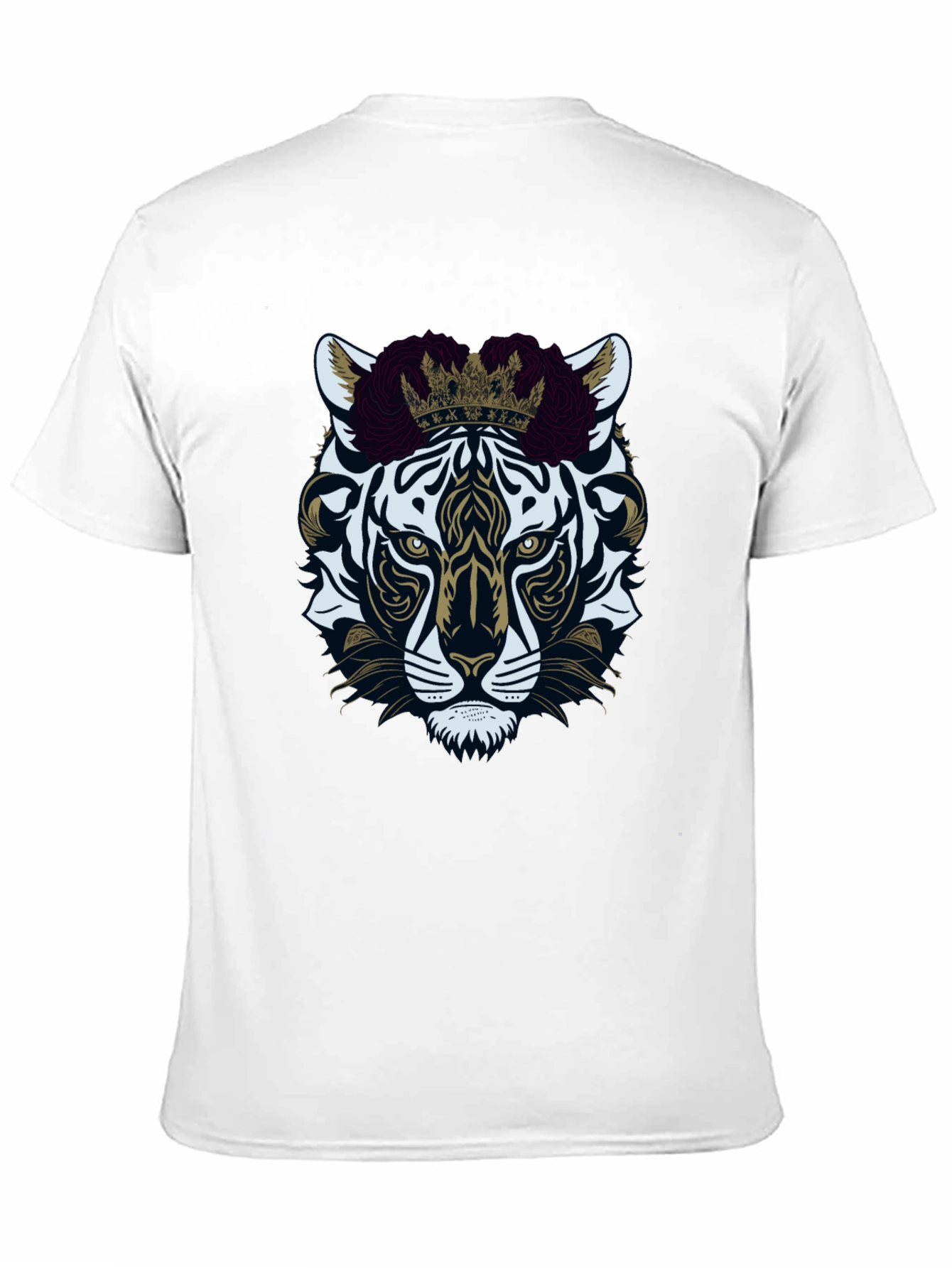 Tiger King Graphic Tee - Premium Black Cotton