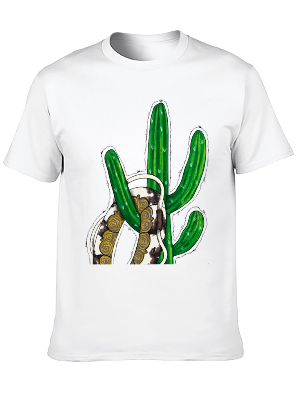 Cactus Graphic Print Tee