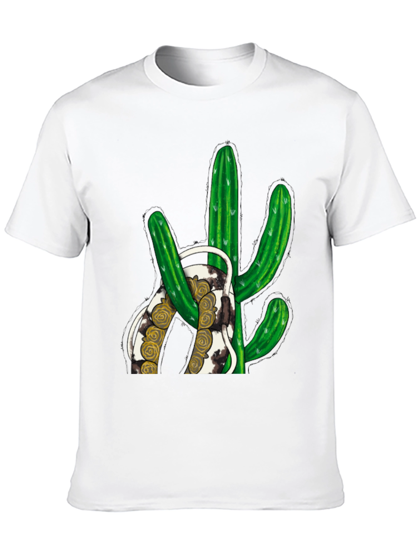 Cactus Graphic Print Tee