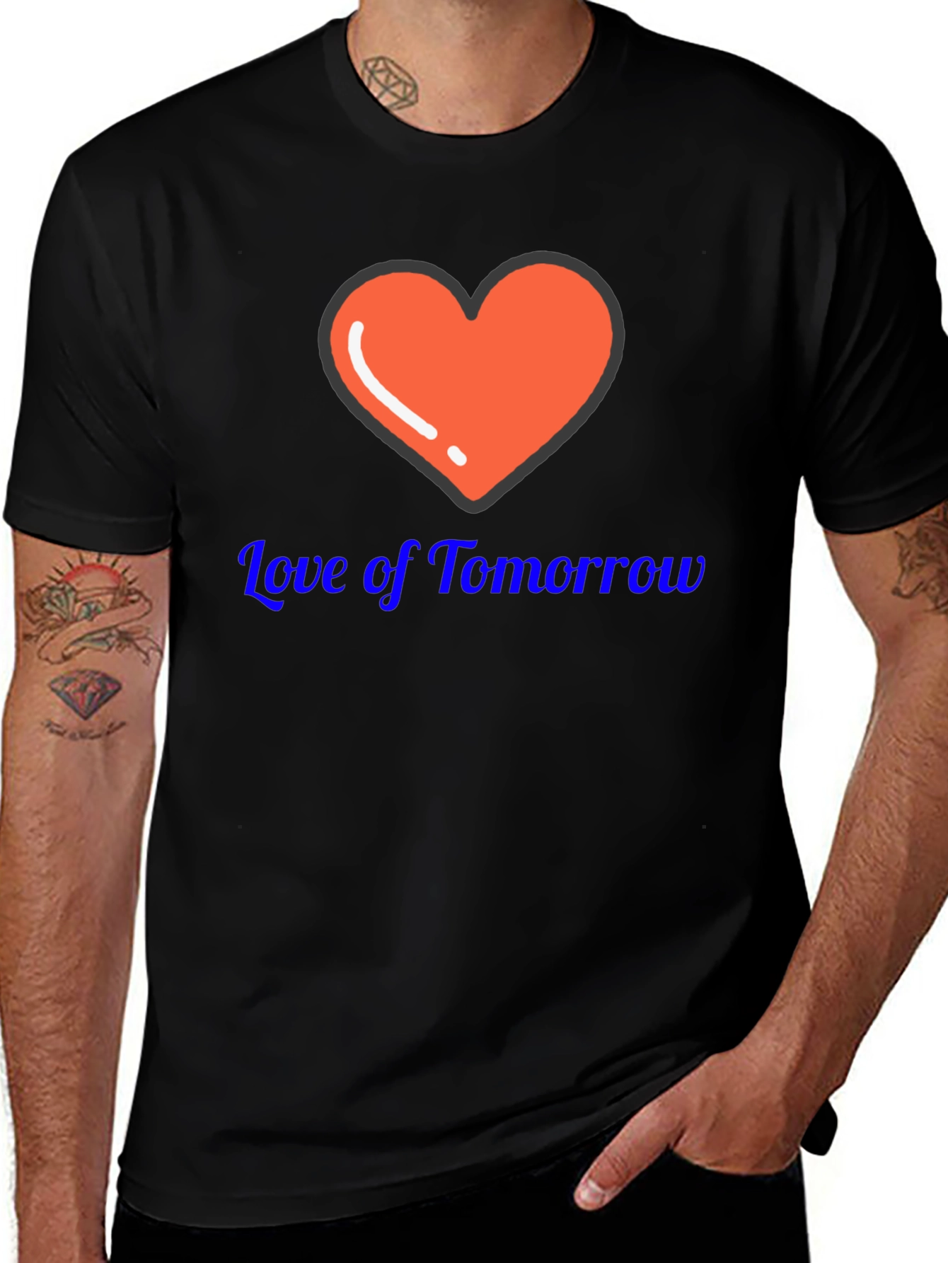 Love of Tomorrow Graphic T-Shirt - Trendy Design