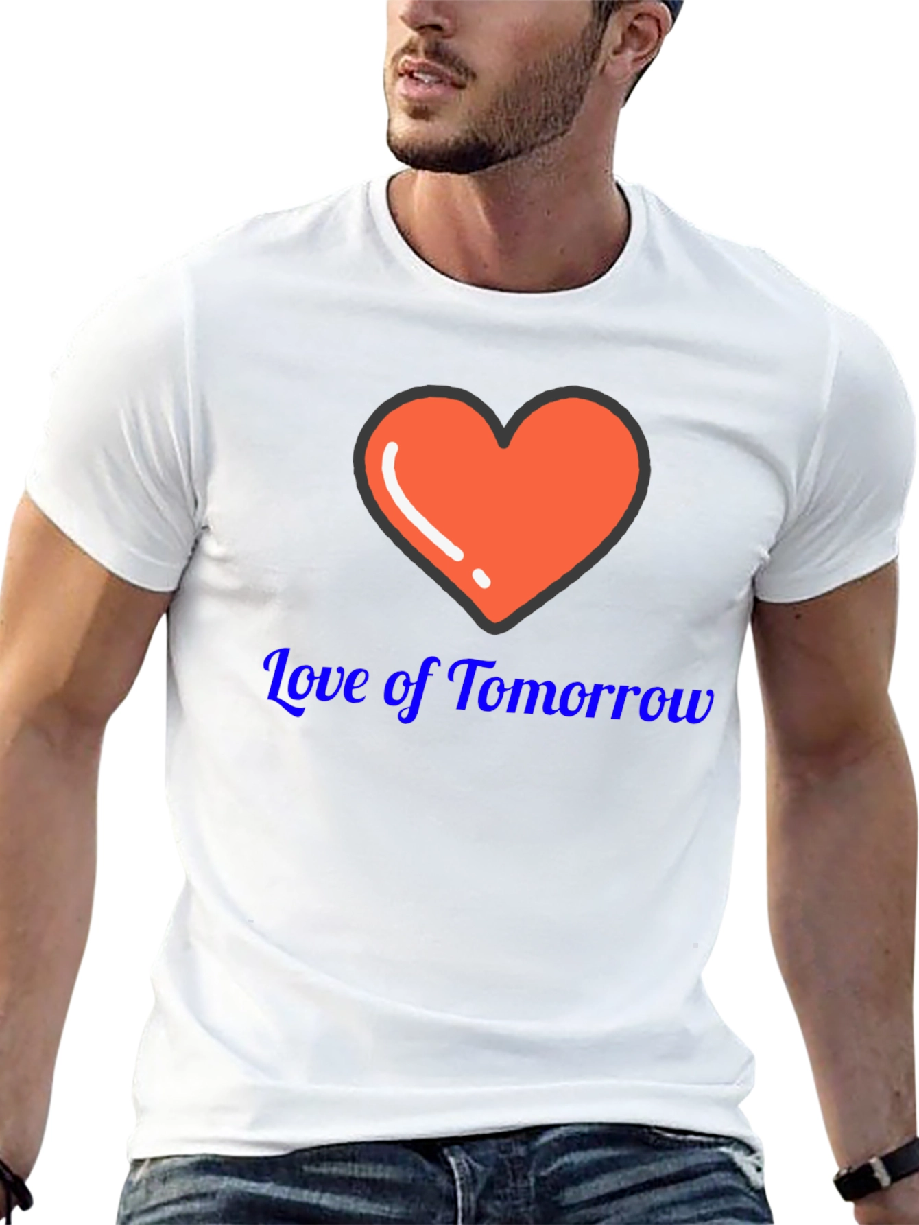 Love of Tomorrow Graphic T-Shirt - Trendy Design