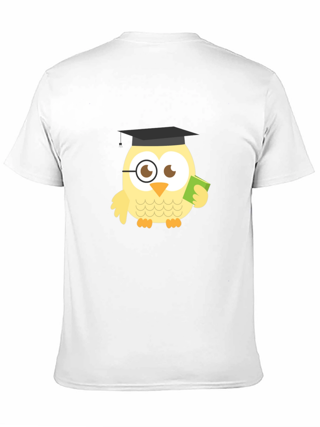 Funny Owl Grad Black T-Shirt