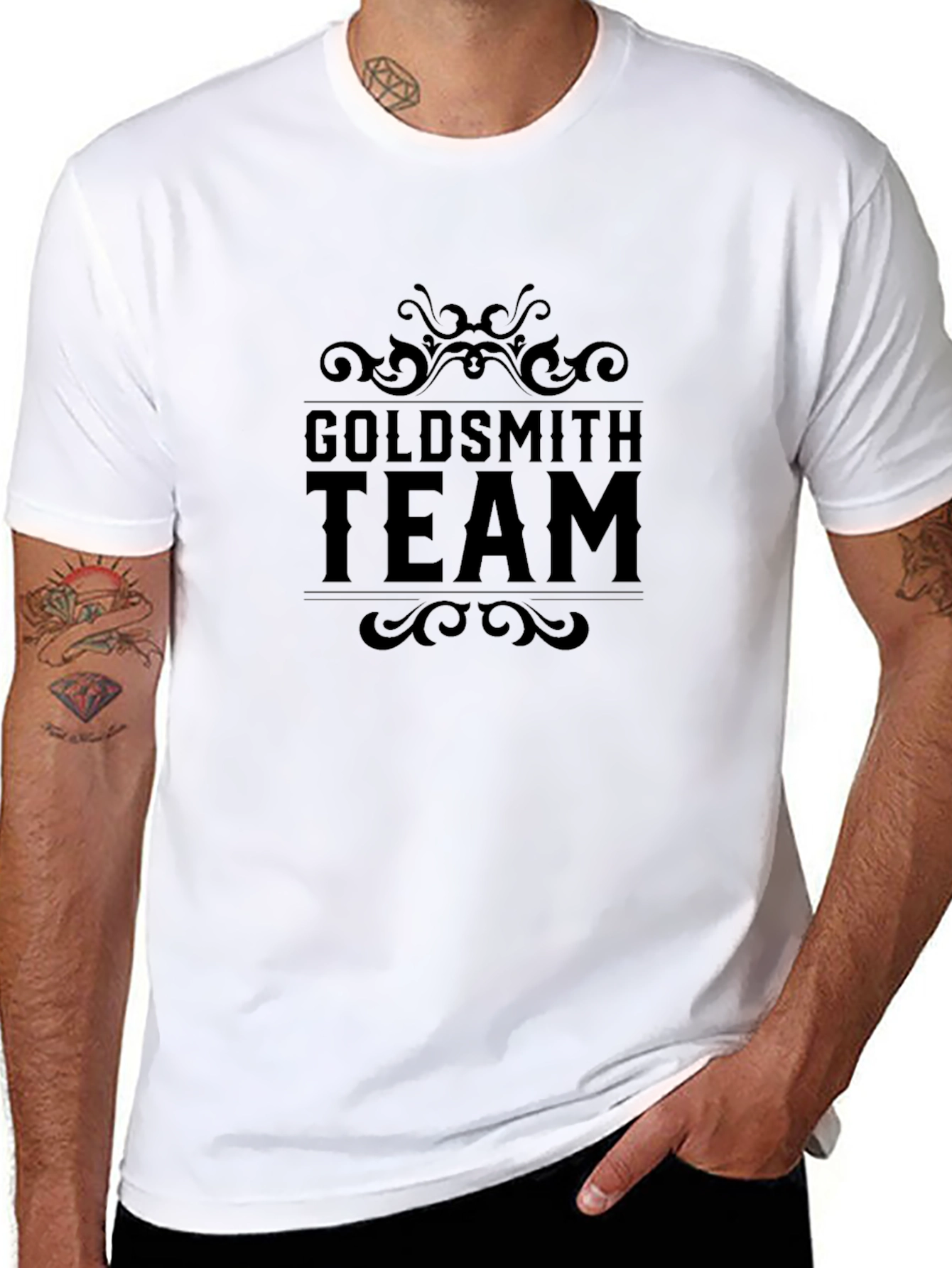 Goldsmith Team Black Graphic T-Shirt