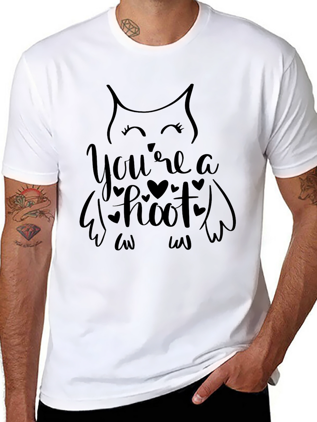 Youre A Hoot Owl T-Shirt - Valentines Gift