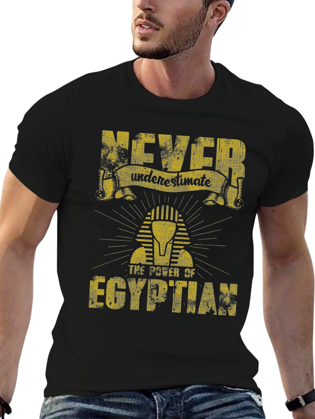 Never Underestimate Egyptian Power T-Shirt