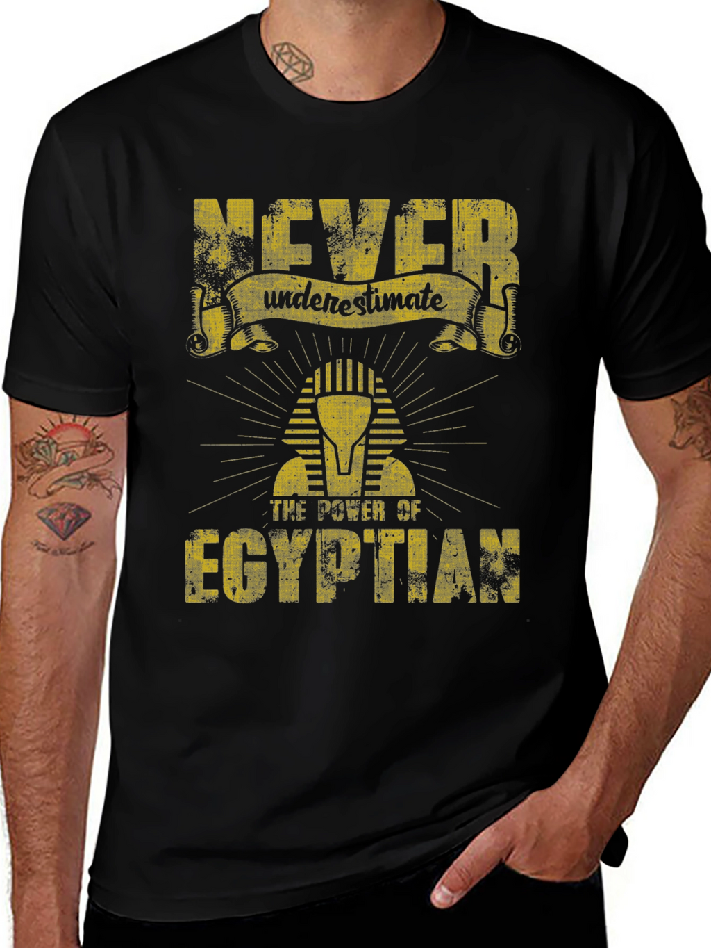 Never Underestimate Egyptian Power T-Shirt