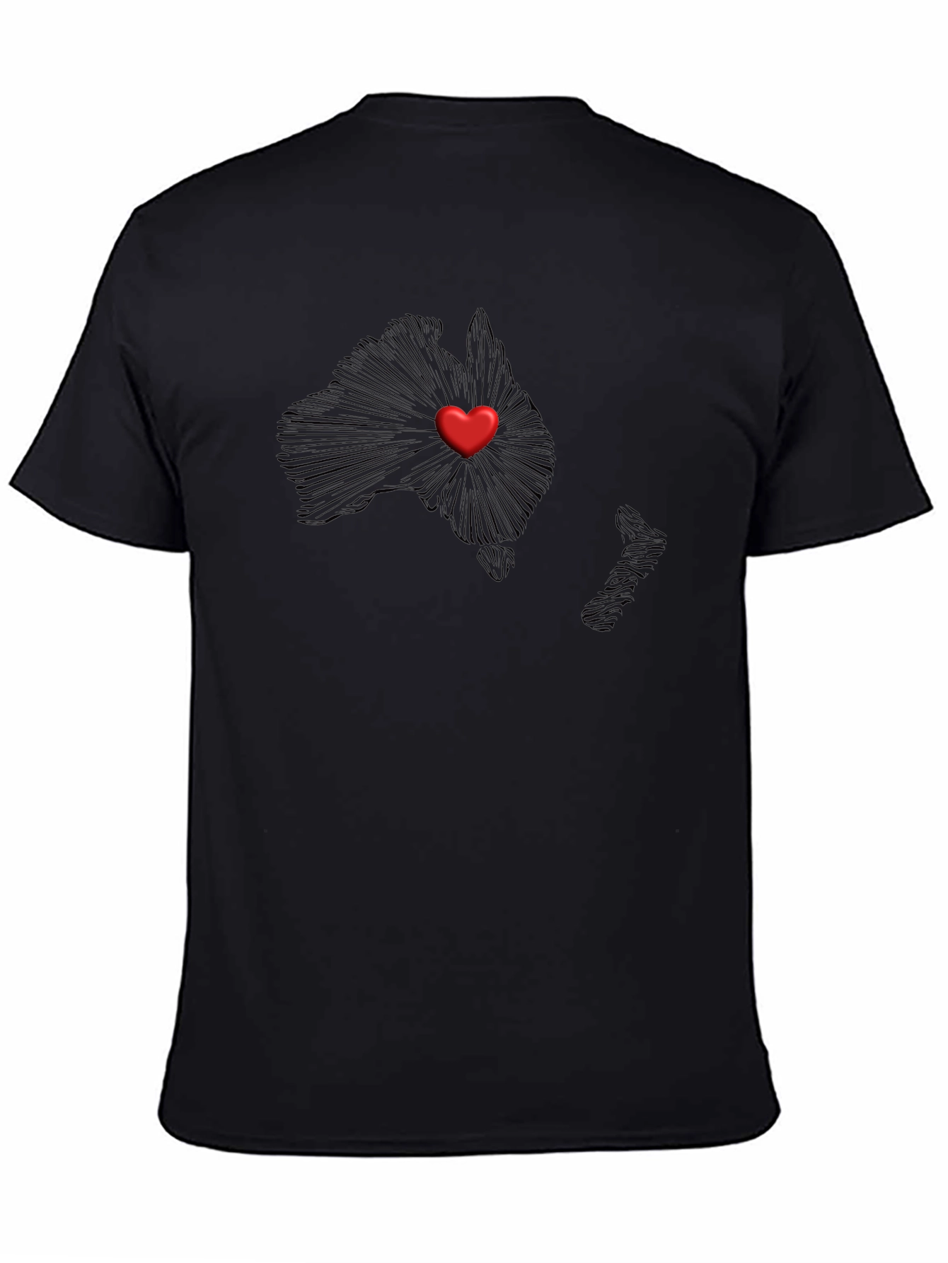 Australia Love Heart T-Shirt