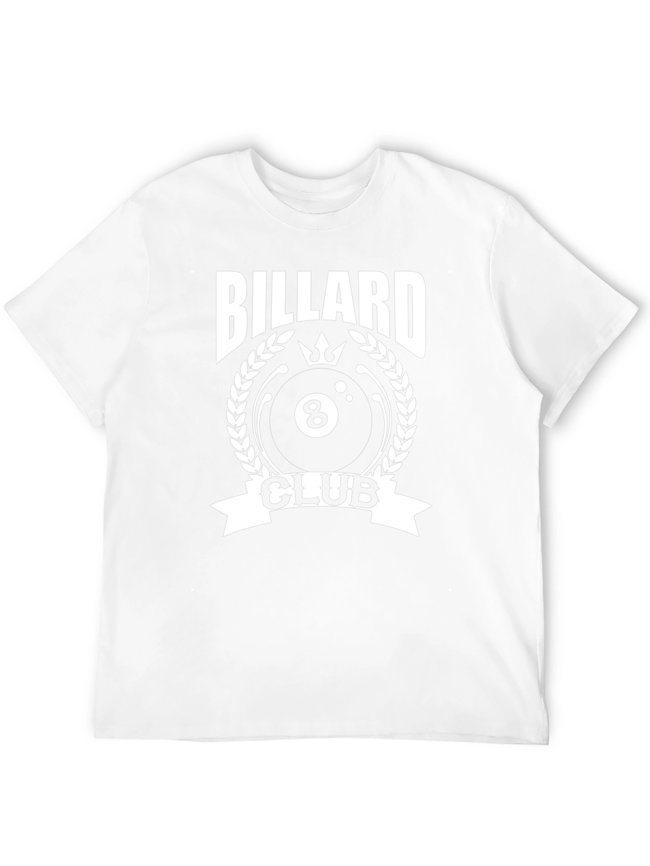 Billiard Club T-Shirt - Cool 8-Ball Design