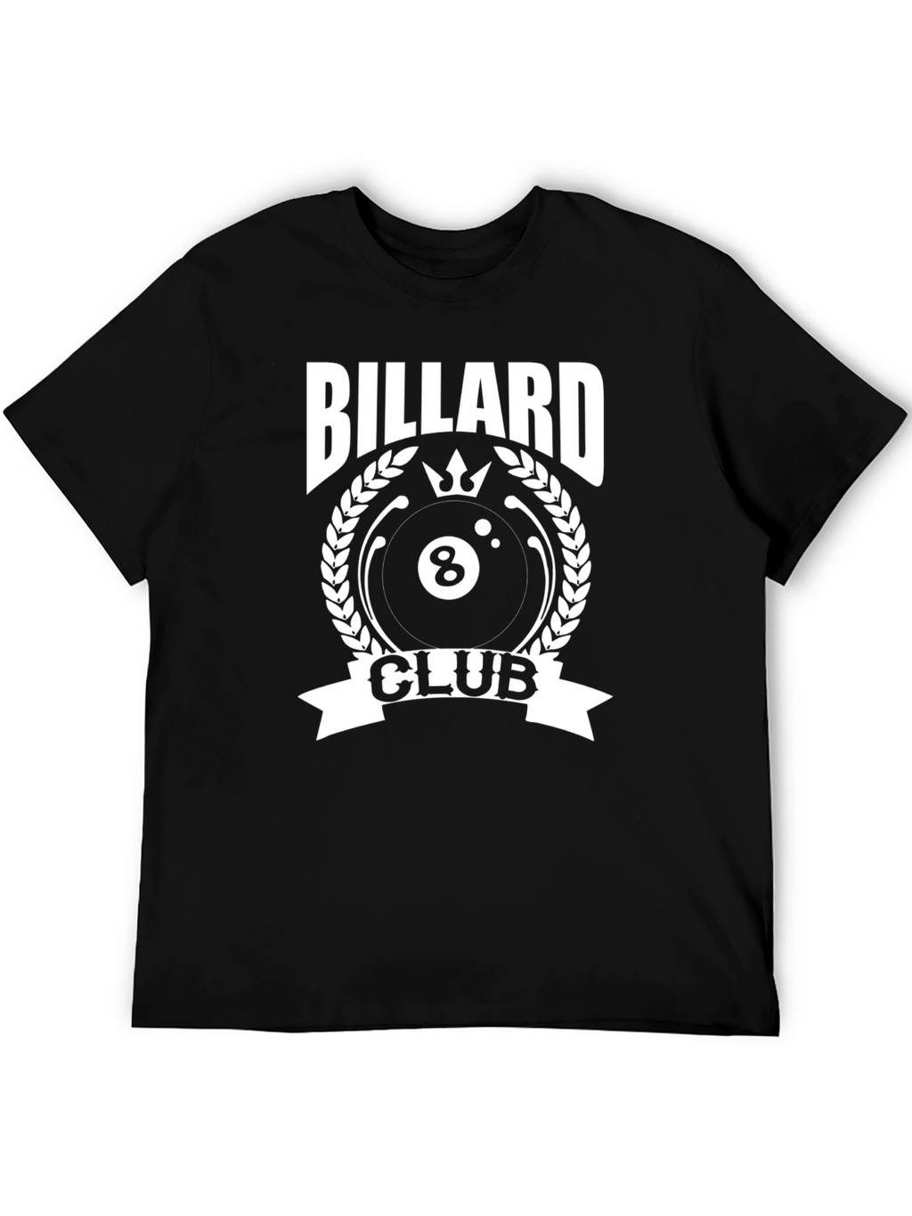 Billiard Club T-Shirt - Cool 8-Ball Design