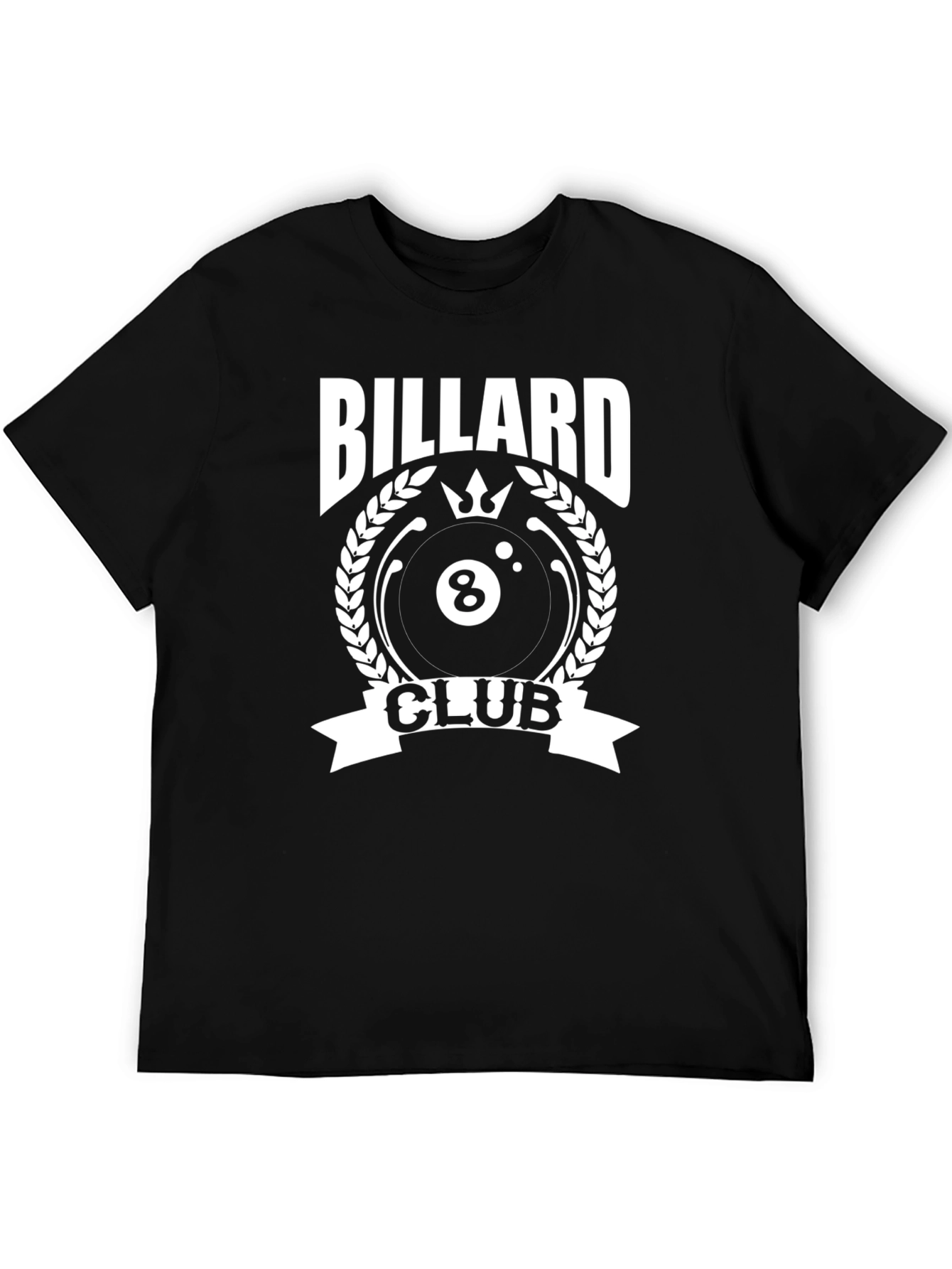 Billiard Club T-Shirt - Cool 8-Ball Design