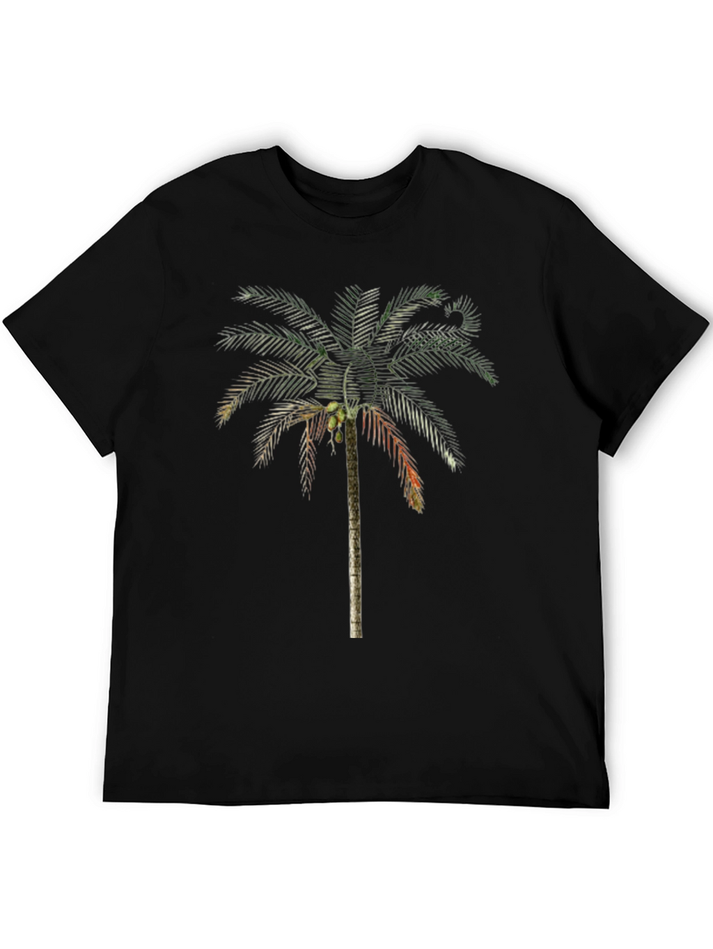 Palm Tree Graphic T-Shirt - Tropical Vibe Tee
