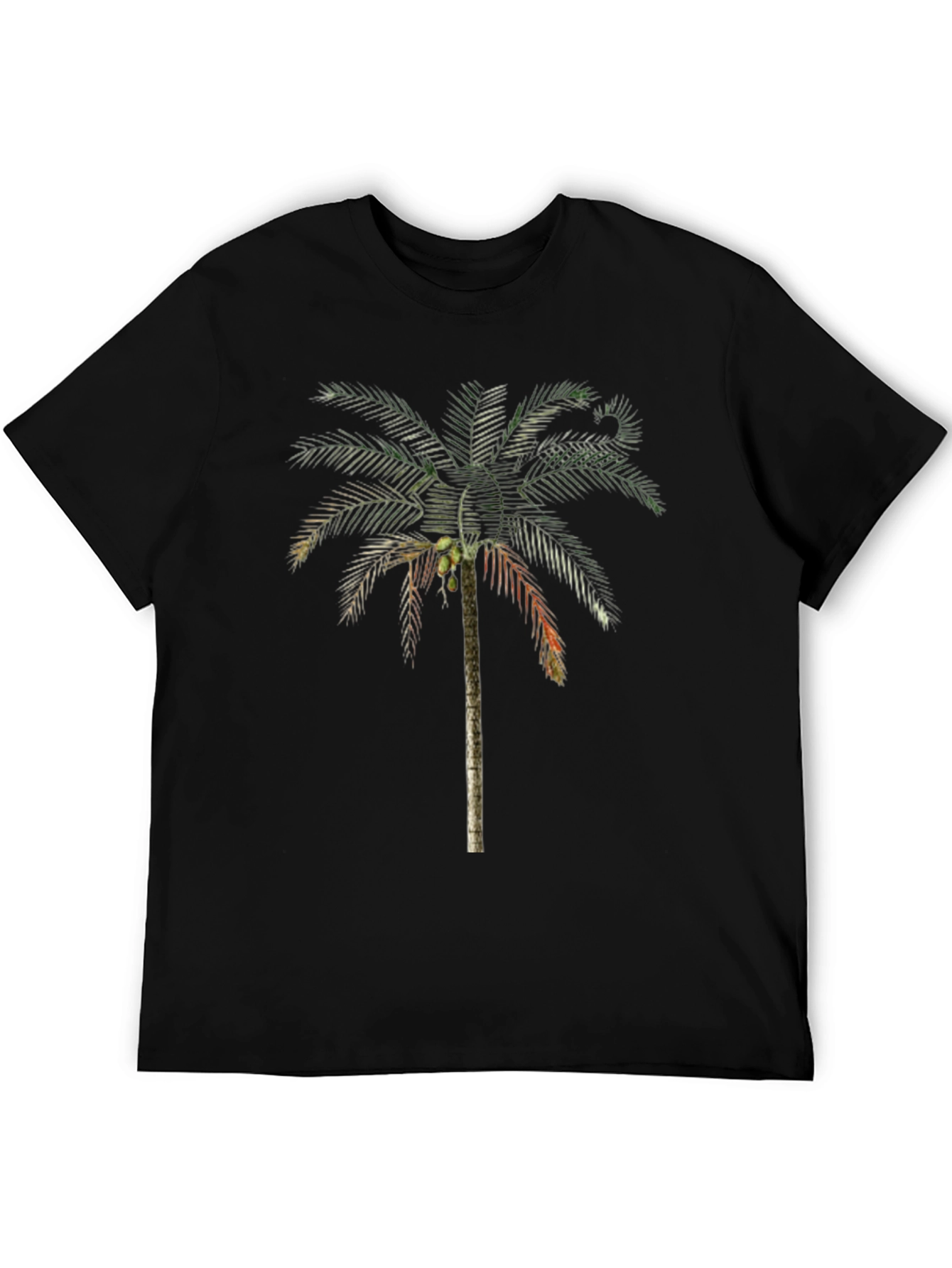 Palm Tree Graphic T-Shirt - Tropical Vibe Tee