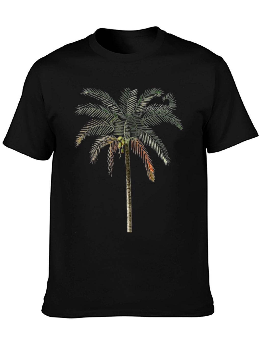 Palm Tree Graphic T-Shirt - Tropical Vibe Tee