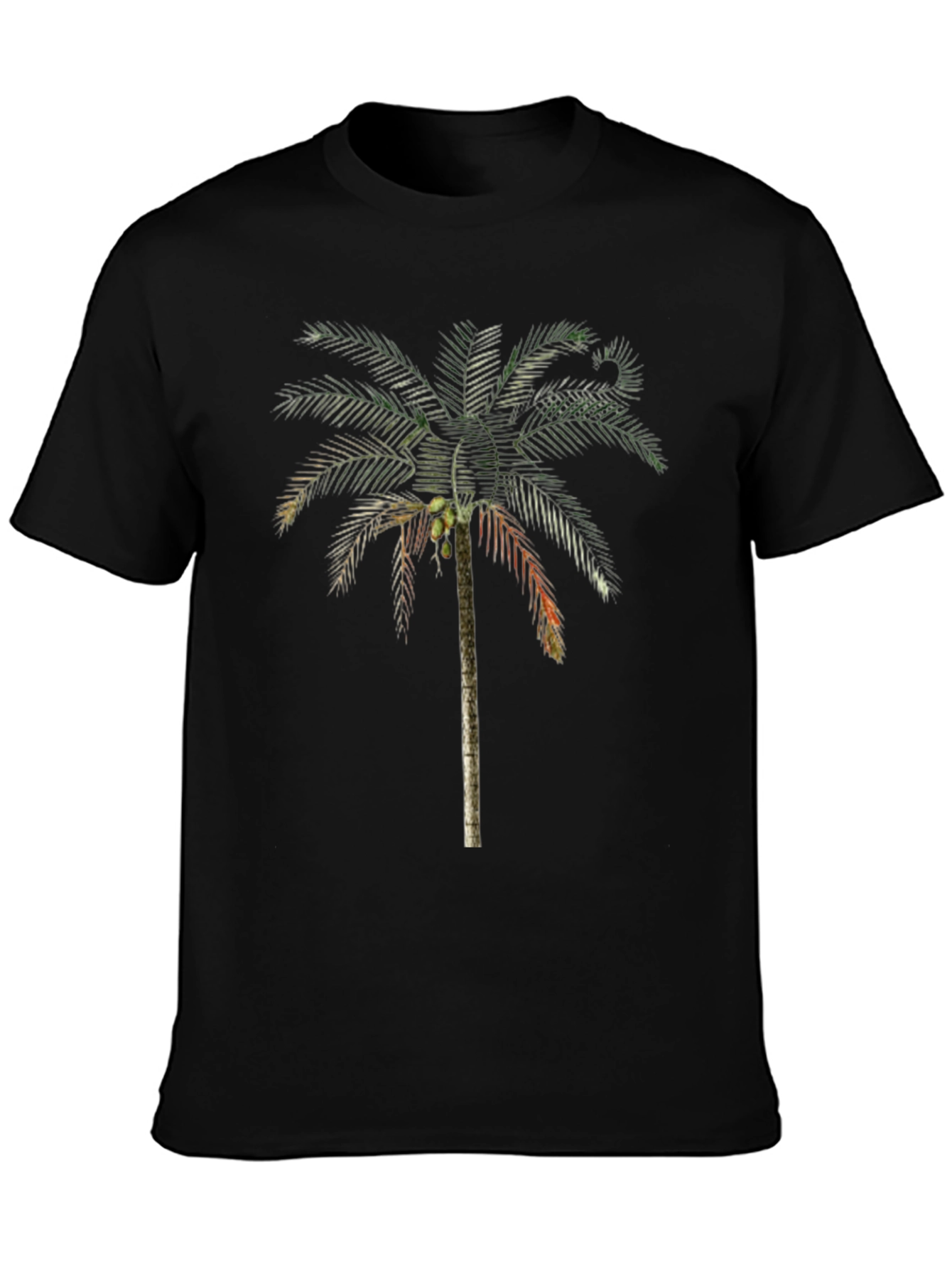 Palm Tree Graphic T-Shirt - Tropical Vibe Tee