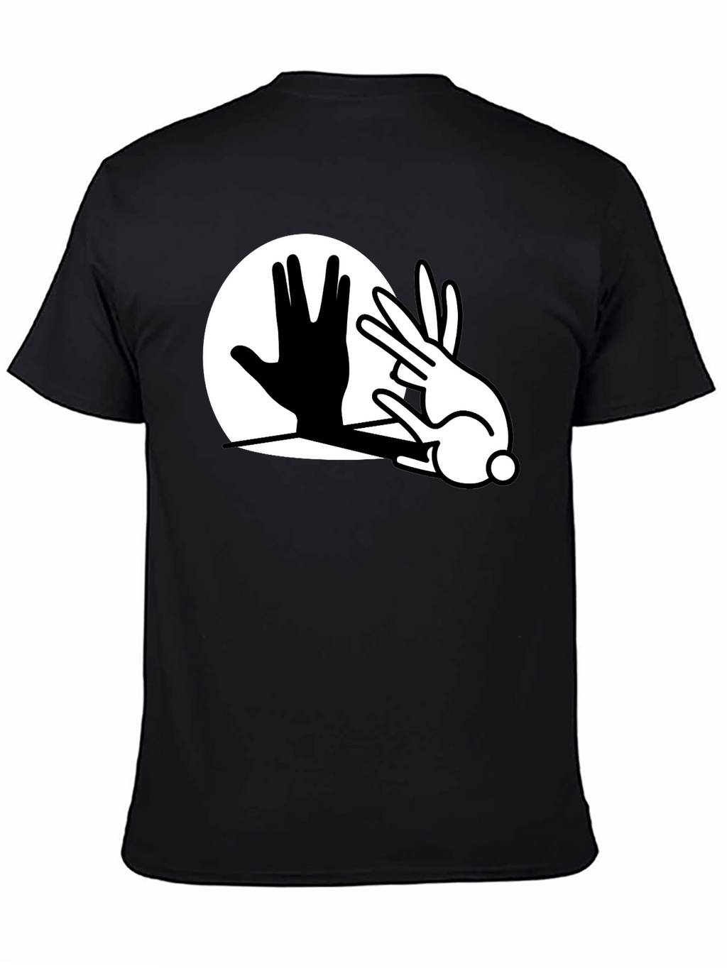 Hand Shadow Puppet Bunny Tee