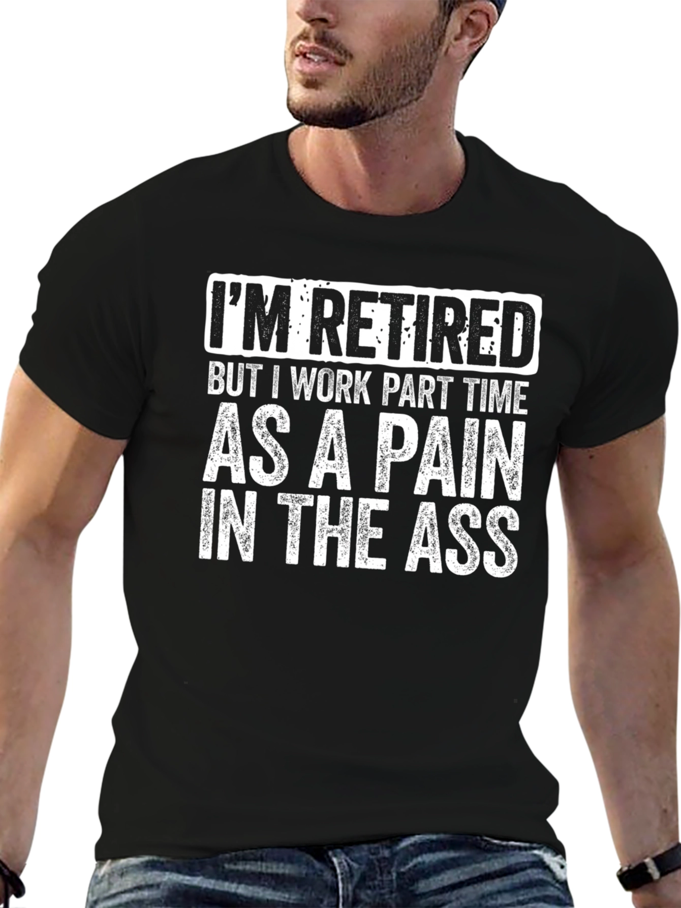 Retired Pain T-Shirt - Humorous Tee for Men