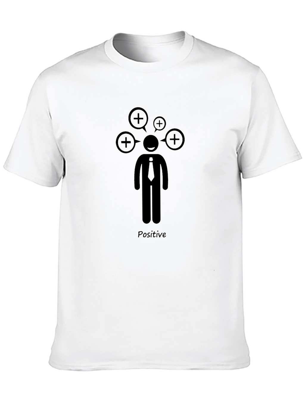 Positive Thinking T-Shirt - Black