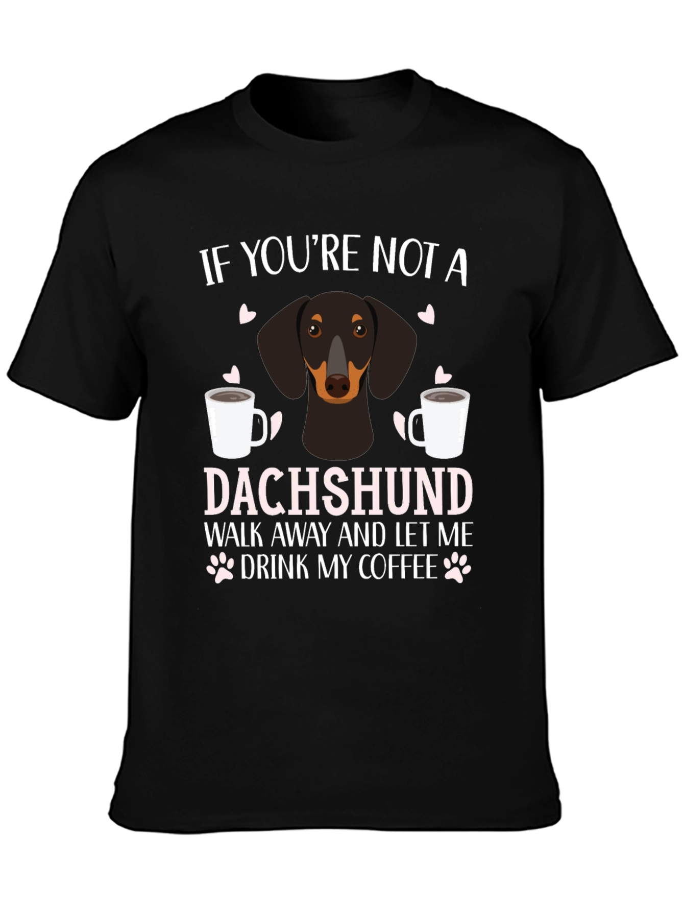 Dachshund Coffee Lover T-Shirt