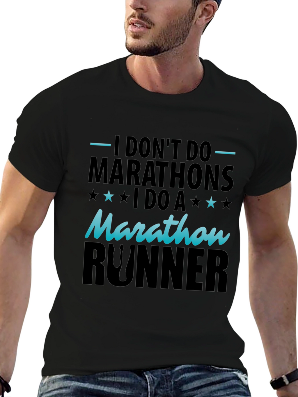 Marathon Runner T-Shirt: Funny Running Tee