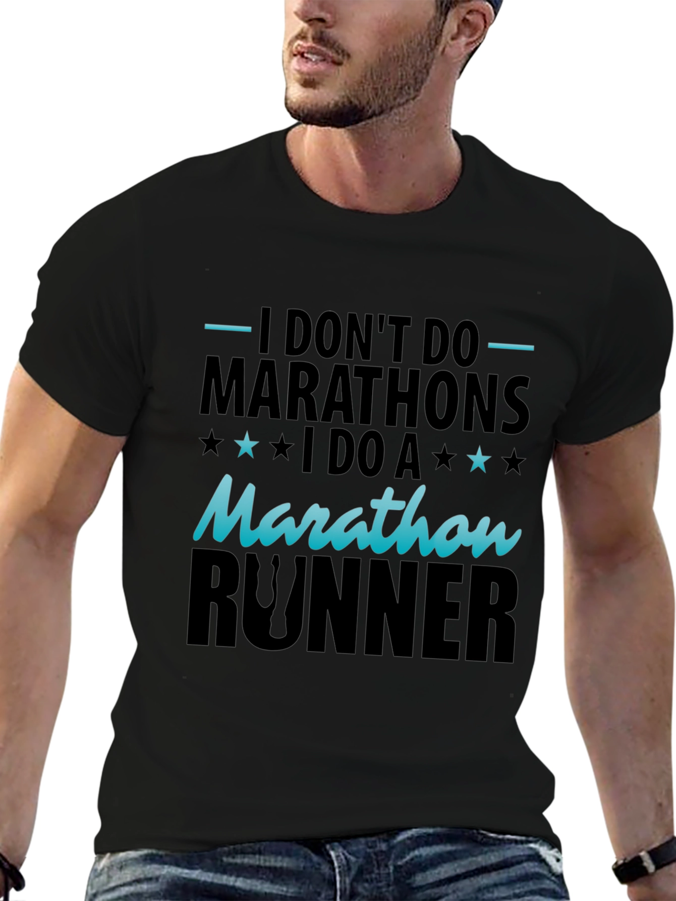 Marathon Runner T-Shirt: Funny Running Tee