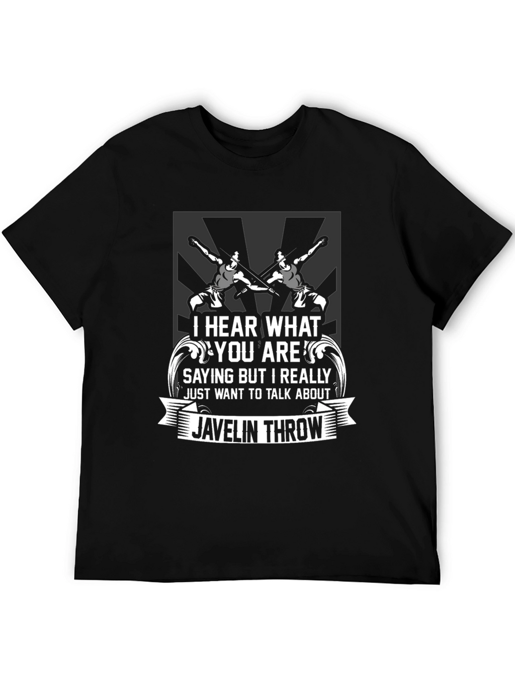 Javelin Throw T-Shirt: Funny Sports Fan Tee