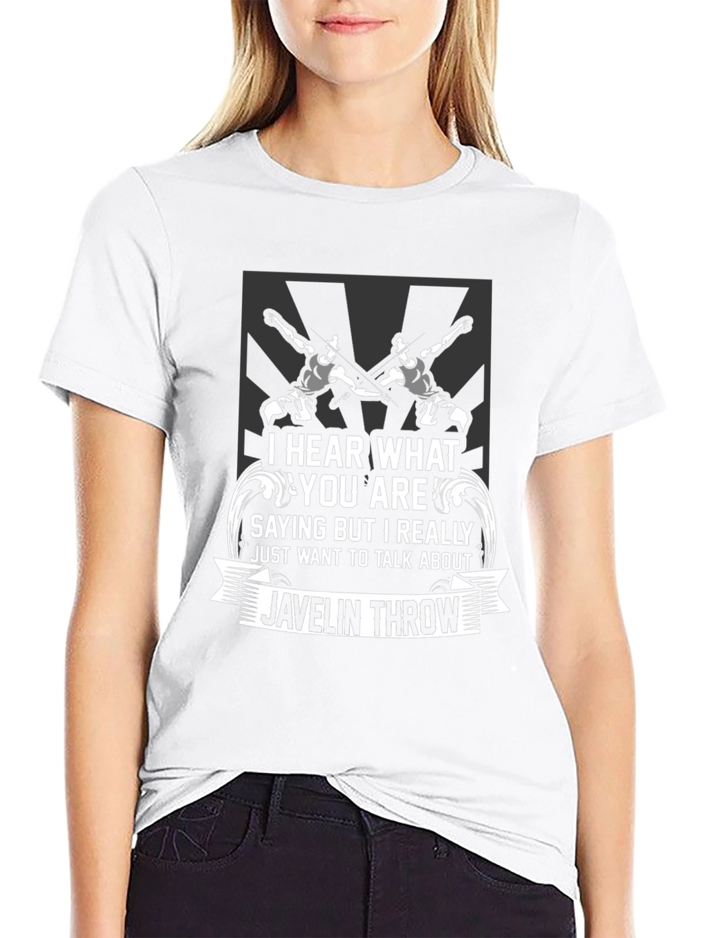 Javelin Throw T-Shirt: Funny Sports Fan Tee