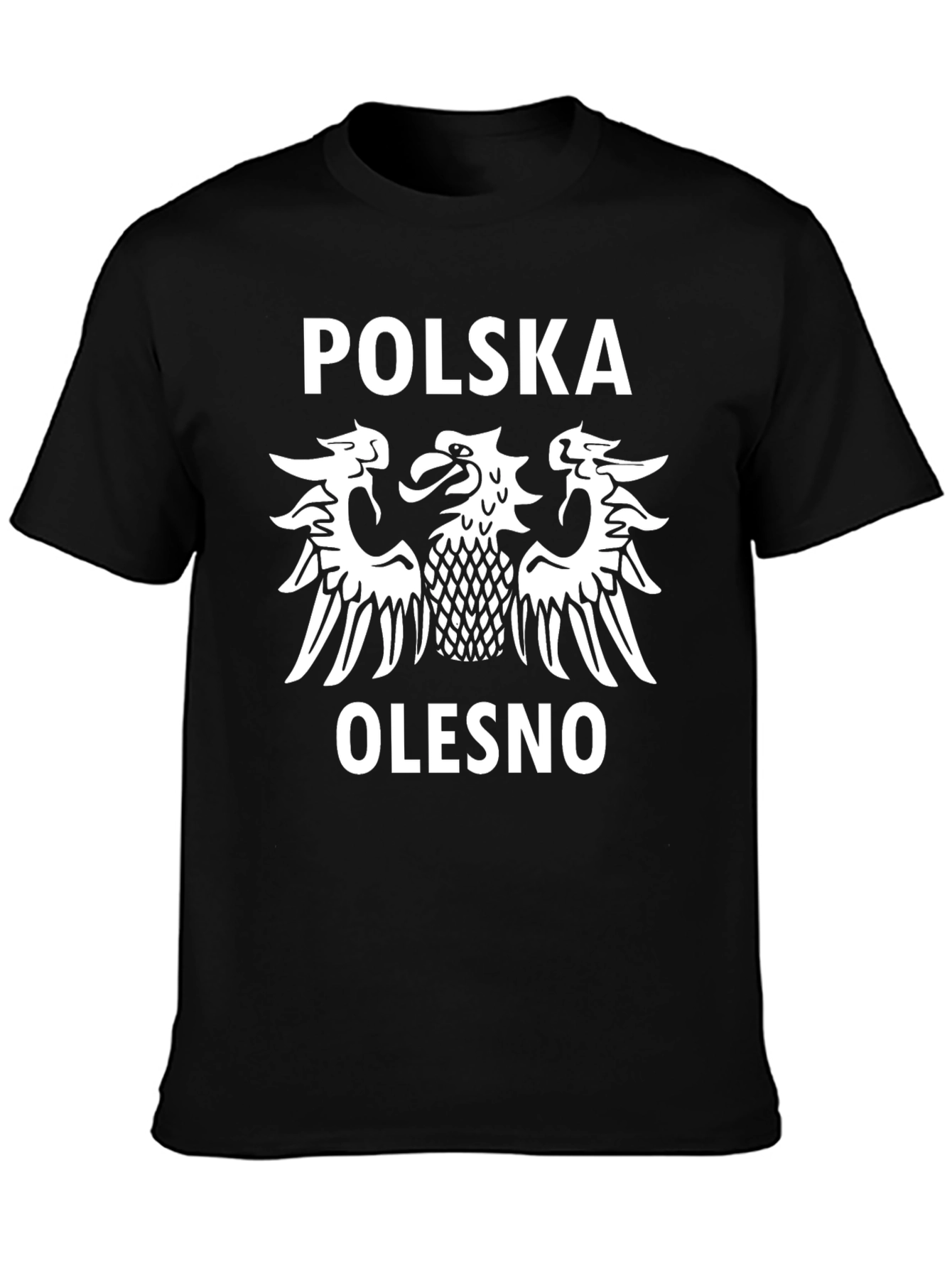 Poland Olesno Eagle Crest Graphic T-Shirt