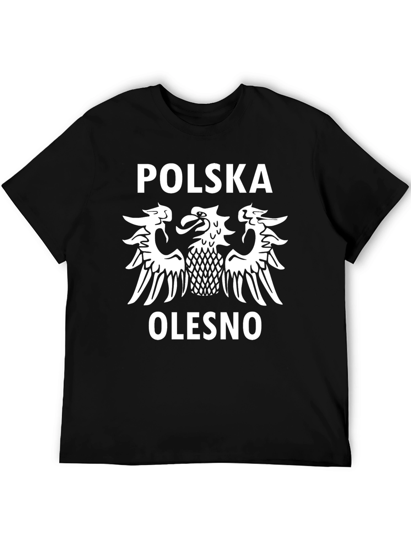 Poland Olesno Eagle Crest Graphic T-Shirt