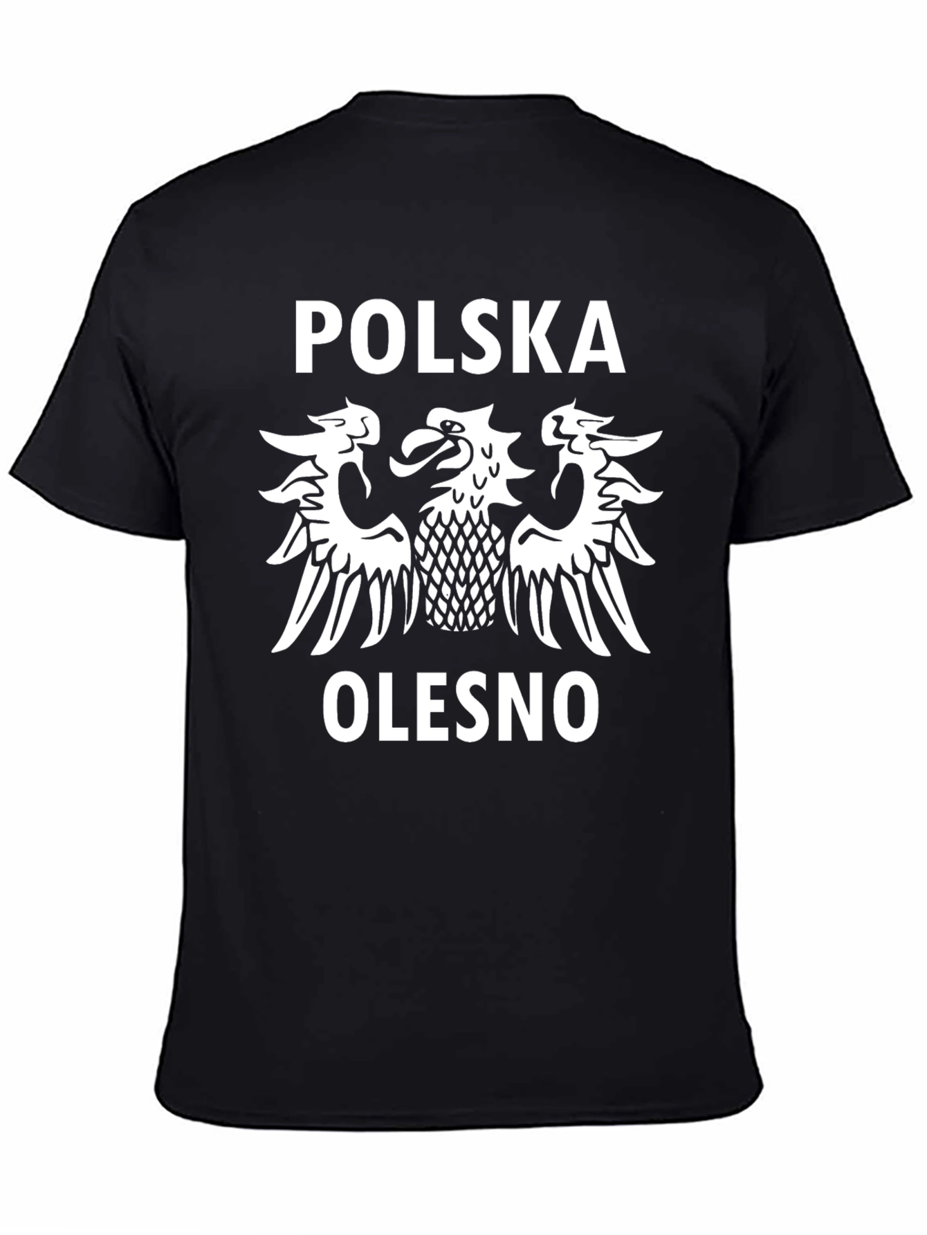 Poland Olesno Eagle Crest Graphic T-Shirt