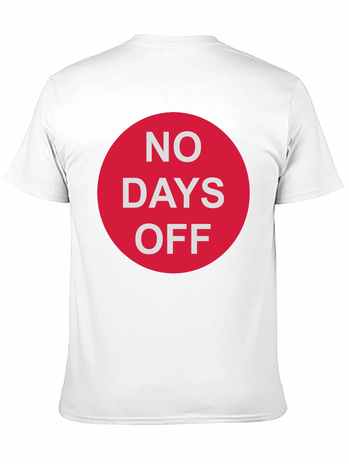 No Days Off Graphic Tee - Black