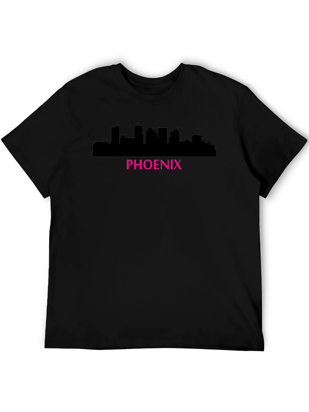 Phoenix Skyline Graphic Tee - Black
