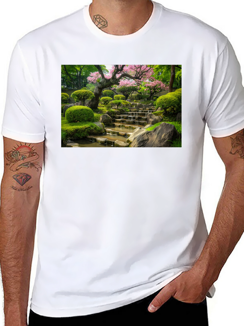 Zen Garden T-Shirt - Nature Inspired Apparel