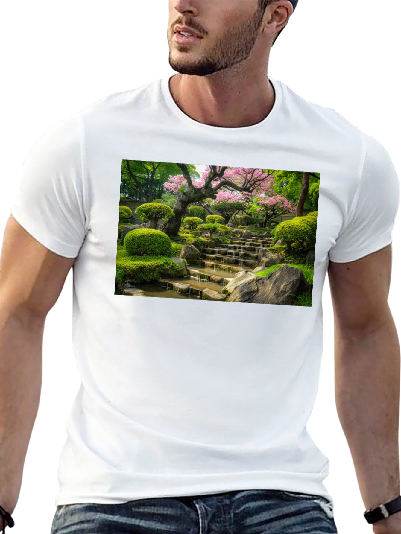 Zen Garden T-Shirt - Nature Inspired Apparel