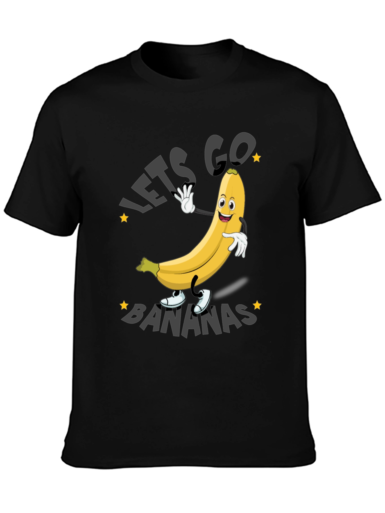Lets Go Bananas T-Shirt Funny Fruit Tee