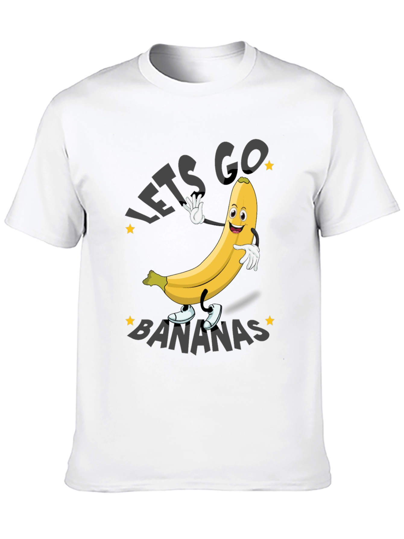 Lets Go Bananas T-Shirt Funny Fruit Tee