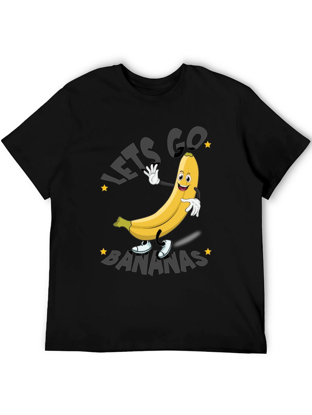 Lets Go Bananas T-Shirt Funny Fruit Tee