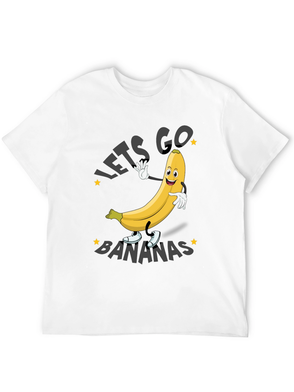 Lets Go Bananas T-Shirt Funny Fruit Tee