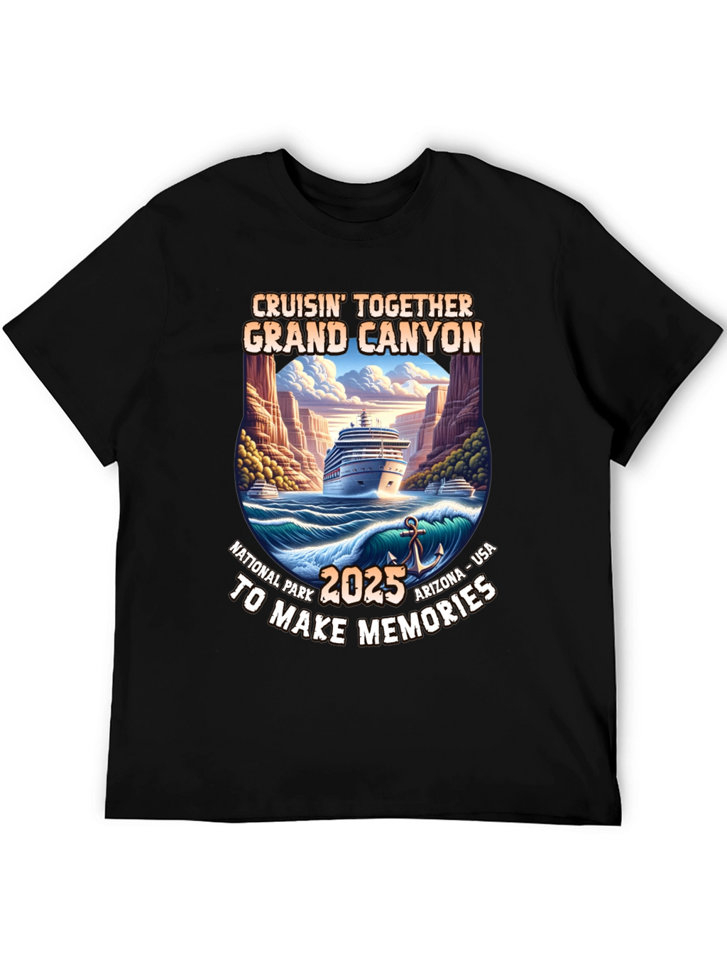 Cruisin Together Grand Canyon 2025 T-Shirt