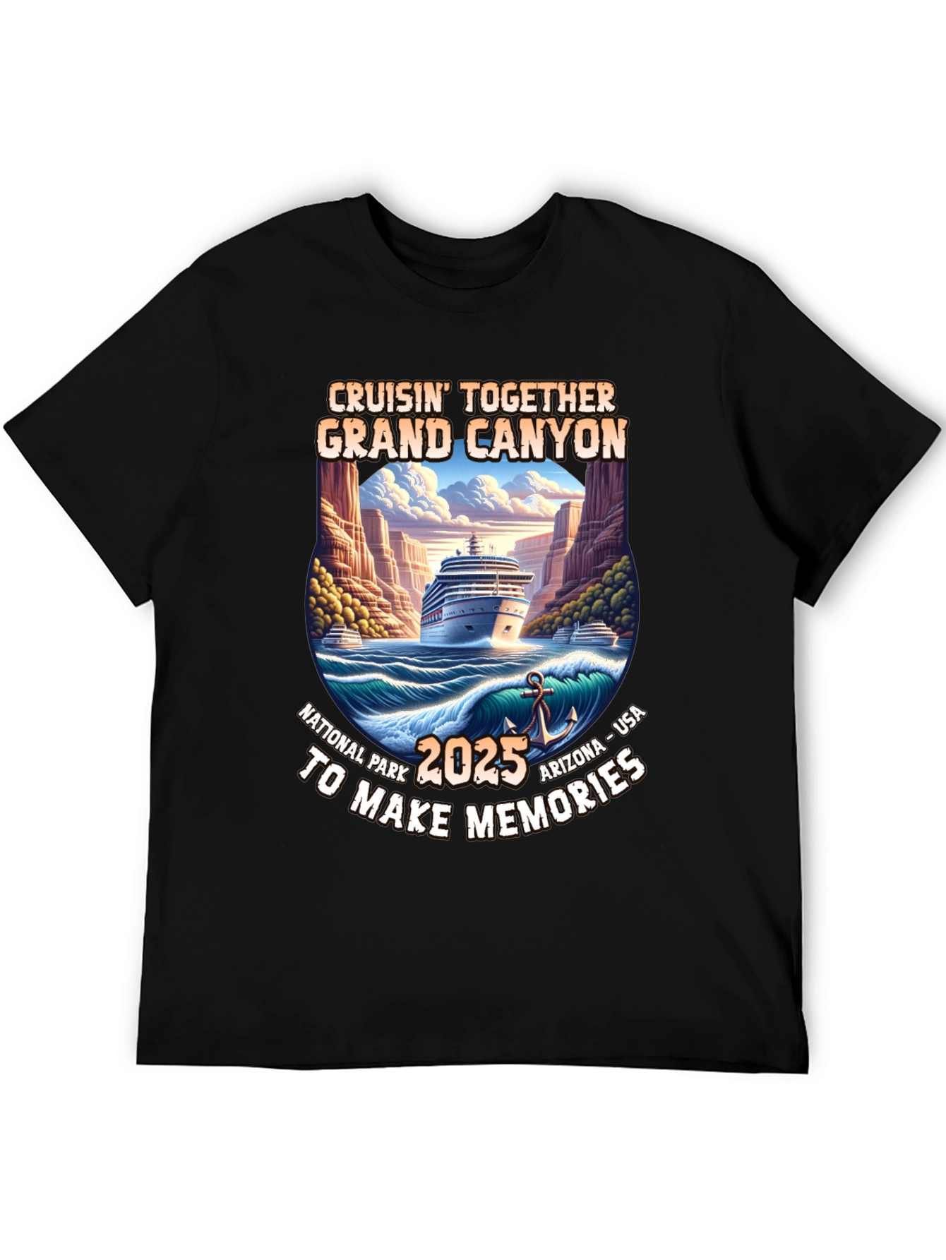 Cruisin Together Grand Canyon 2025 T-Shirt