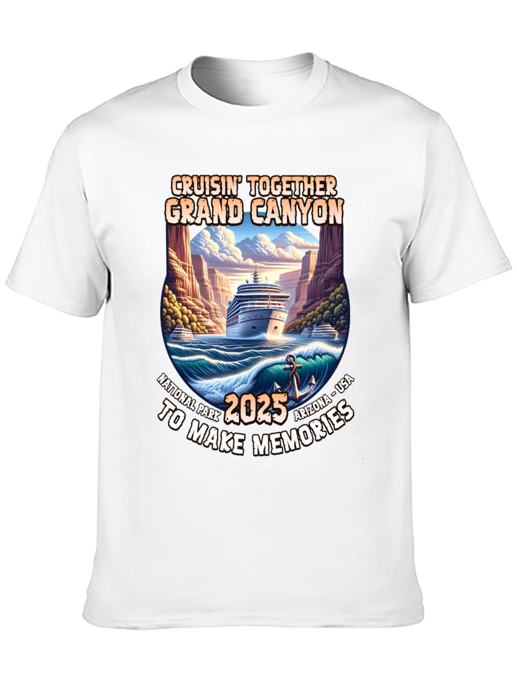 Cruisin Together Grand Canyon 2025 T-Shirt