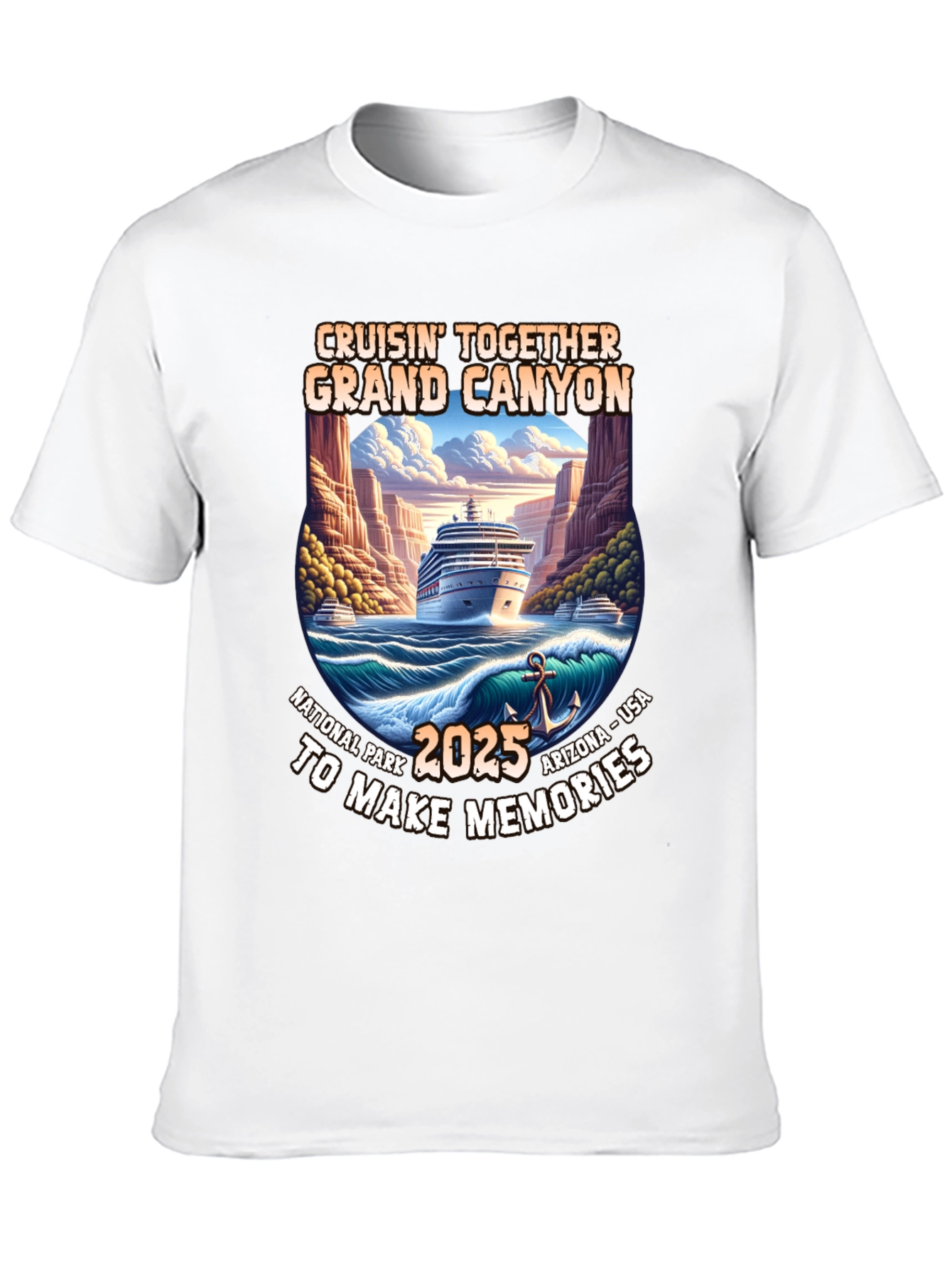 Cruisin Together Grand Canyon 2025 T-Shirt