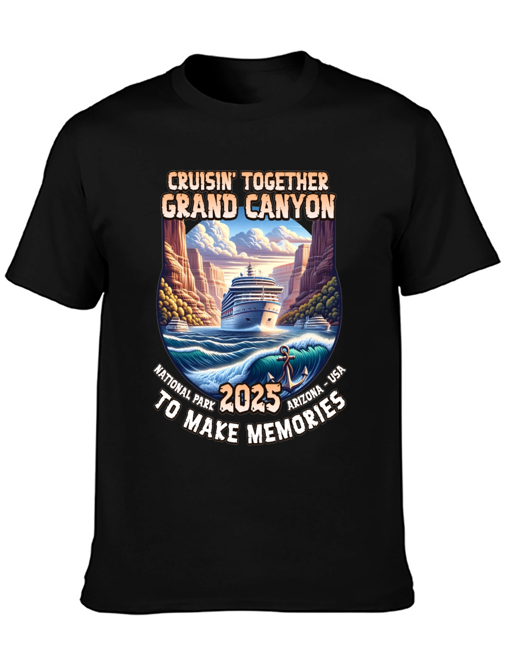 Cruisin Together Grand Canyon 2025 T-Shirt