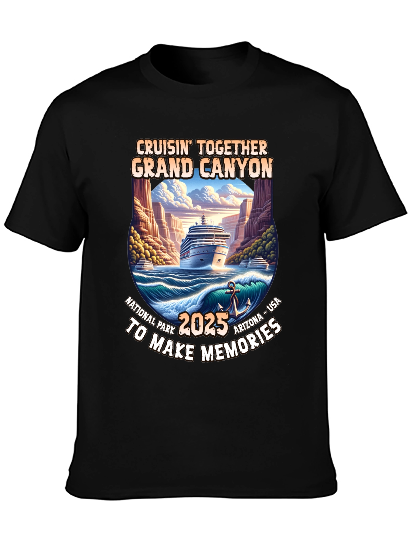 Cruisin Together Grand Canyon 2025 T-Shirt