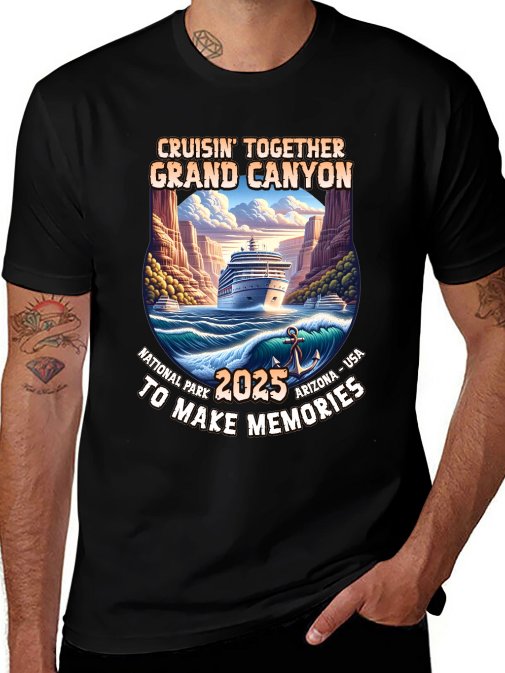Cruisin Together Grand Canyon 2025 T-Shirt